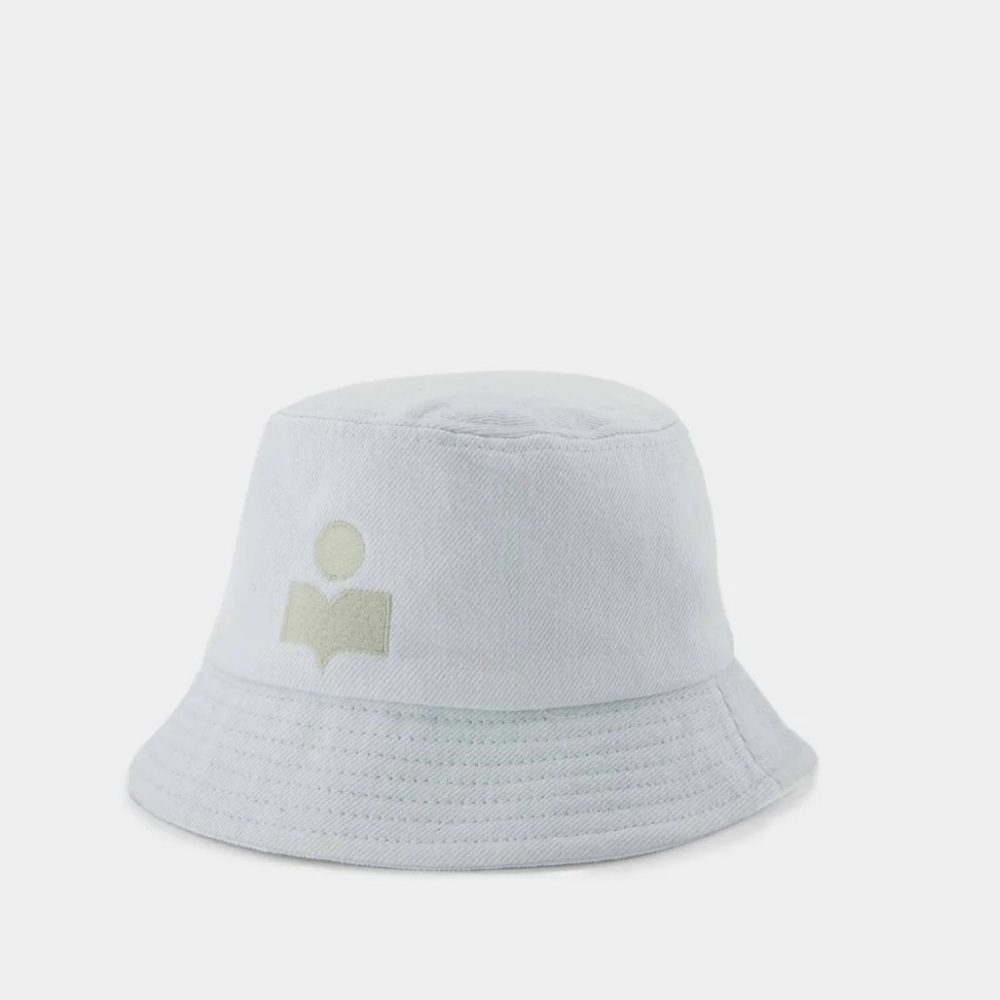 Isabel Marant Haley Bucket Hat Aqua